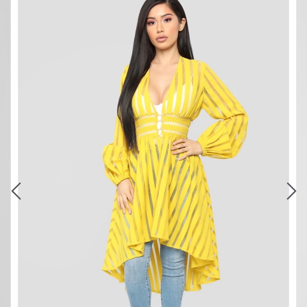 Te Quiero High Low Top - Mustard